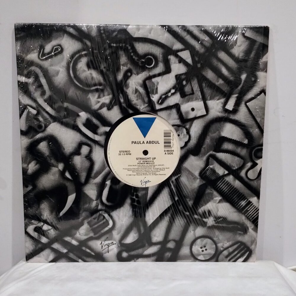 Paula Abdul-Straight Up Single 0-96594 Single Vinyl Record 1988